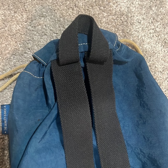 Kipling blue backpack - Picture 7 of 8